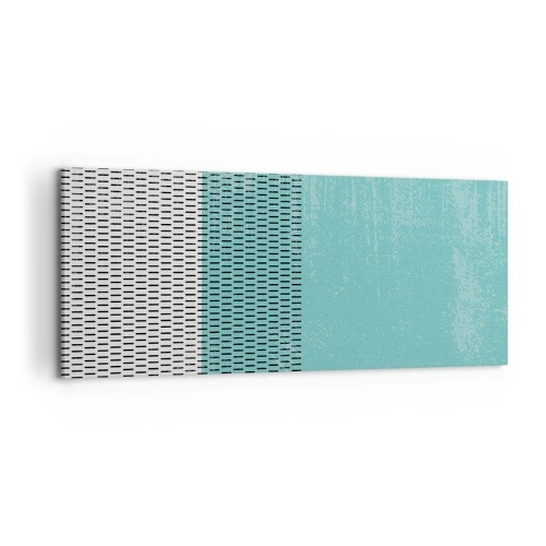 Lærredstryk - Billede på lærred - Balanceret sammensætning - 100x40 cm