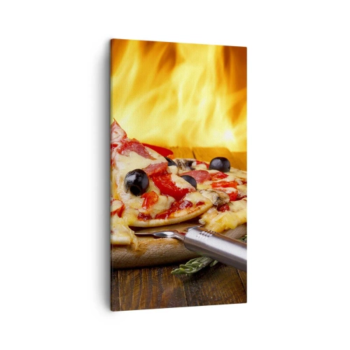 Lærredstryk - Billede på lærred - From Italy with love - 45x80 cm