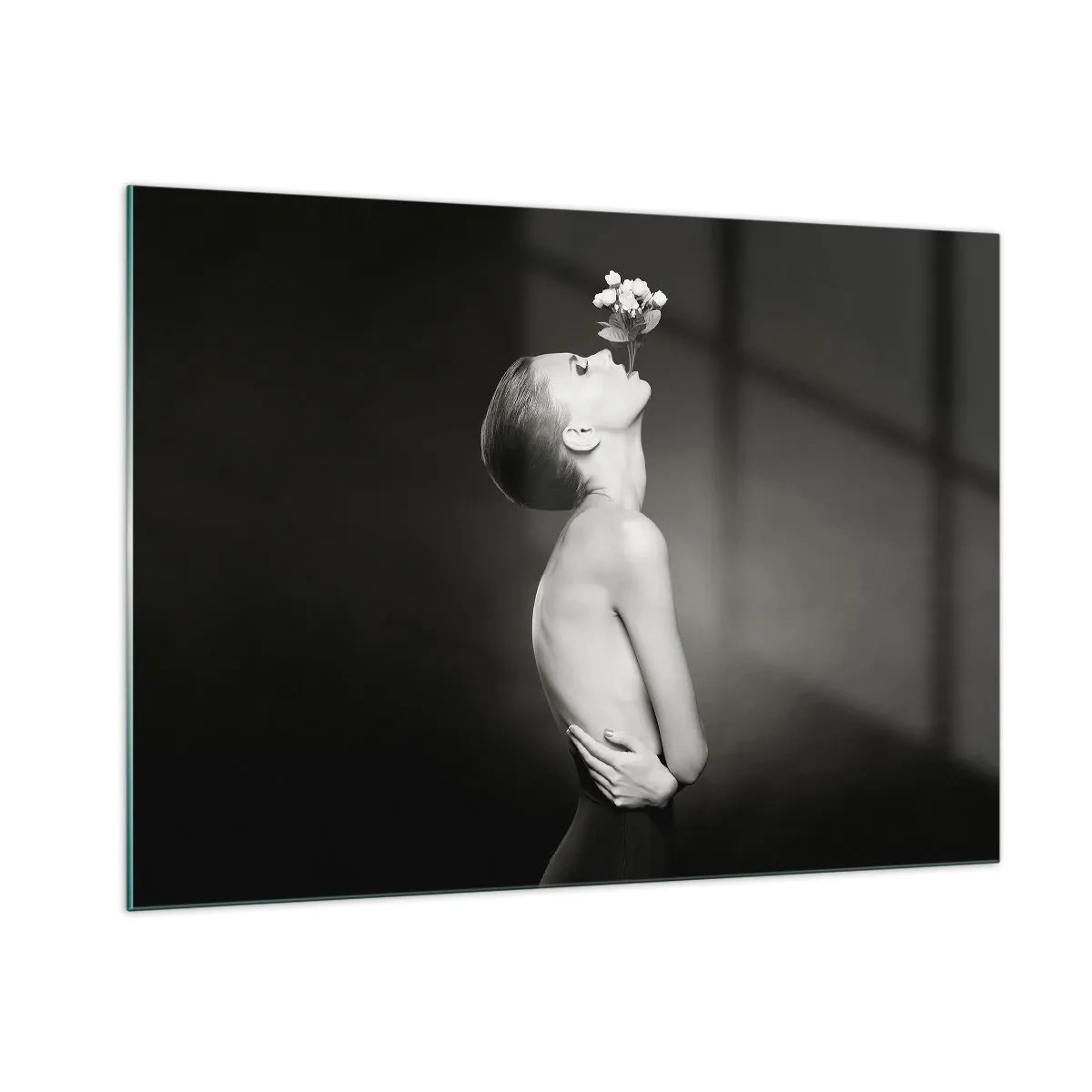 Billede på glas - Excentrisk elegance - 100x70 cm