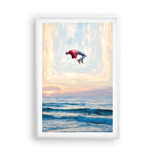 Plakat i hvid ramme - Til en anden dimension - 61x91 cm