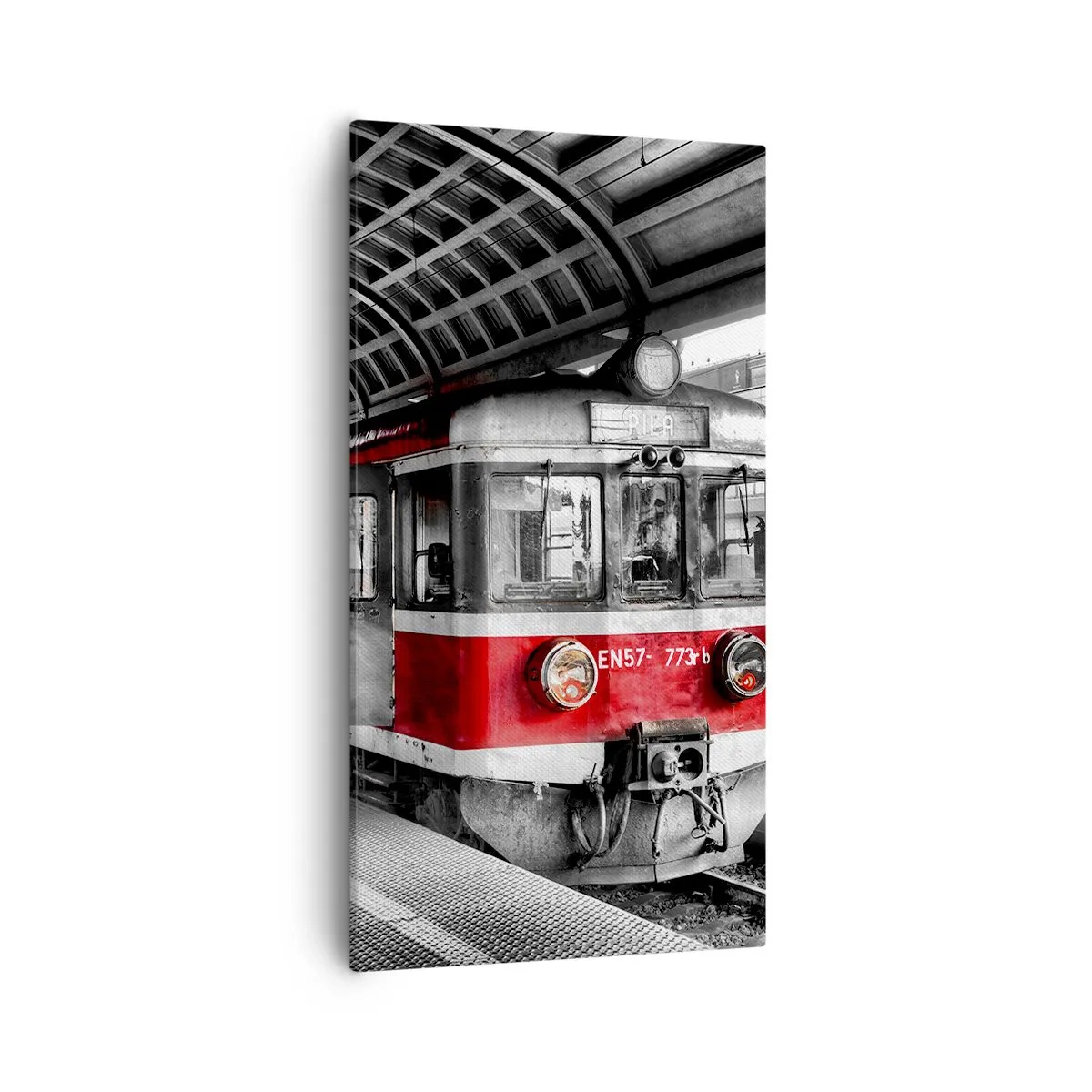 Lærredstryk - Billede på lærred - Måske en rejse for livet? - 55x100 cm