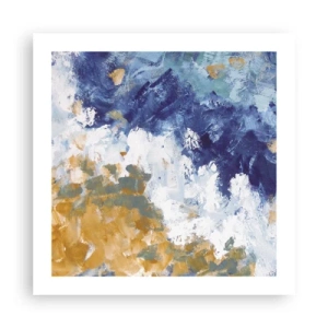 Plakat - Elementernes dans - 50x50 cm