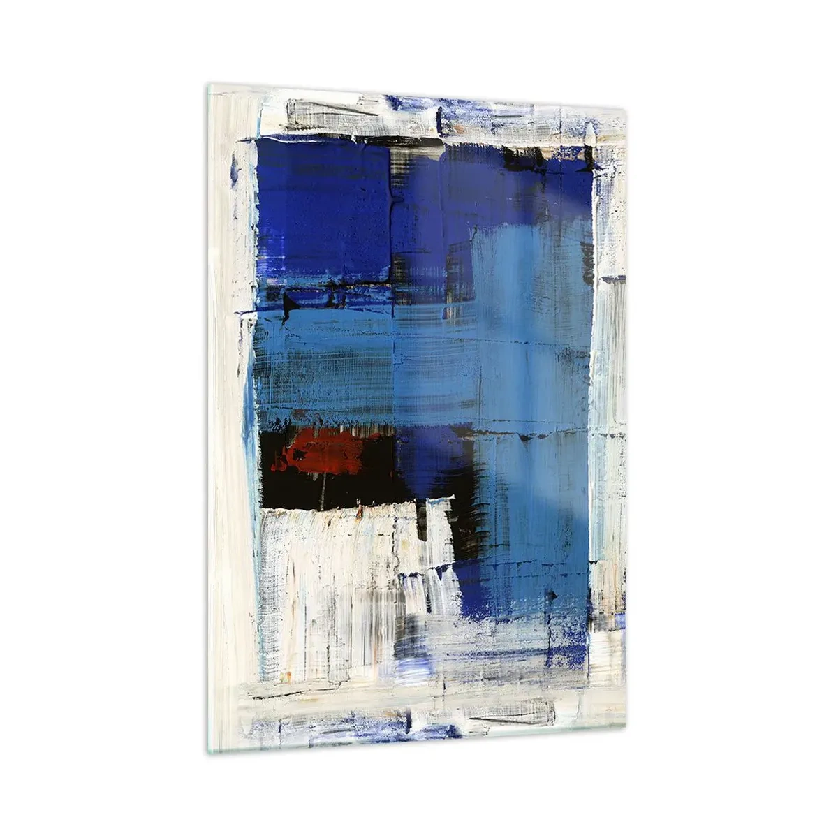 Billede på glas - Det blås hemmelighed - 50x70 cm