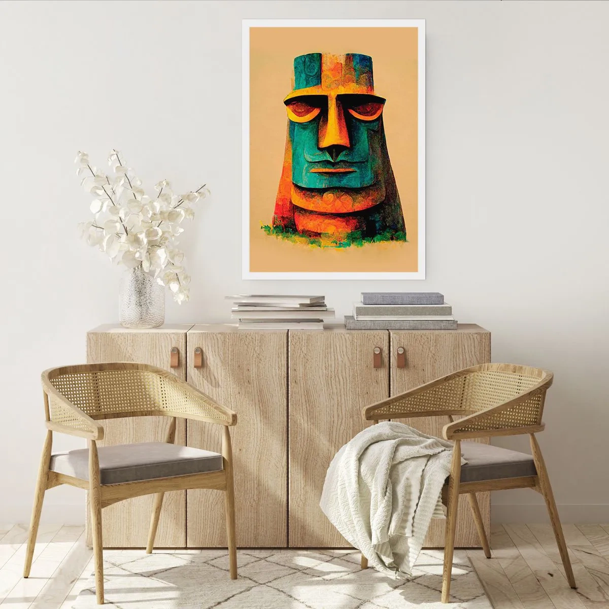 Plakat - Statuarisk, men alligevel sympatisk - 70x100 cm