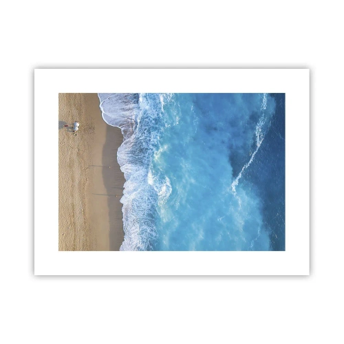 Plakat - Den blå kraft - 40x30 cm