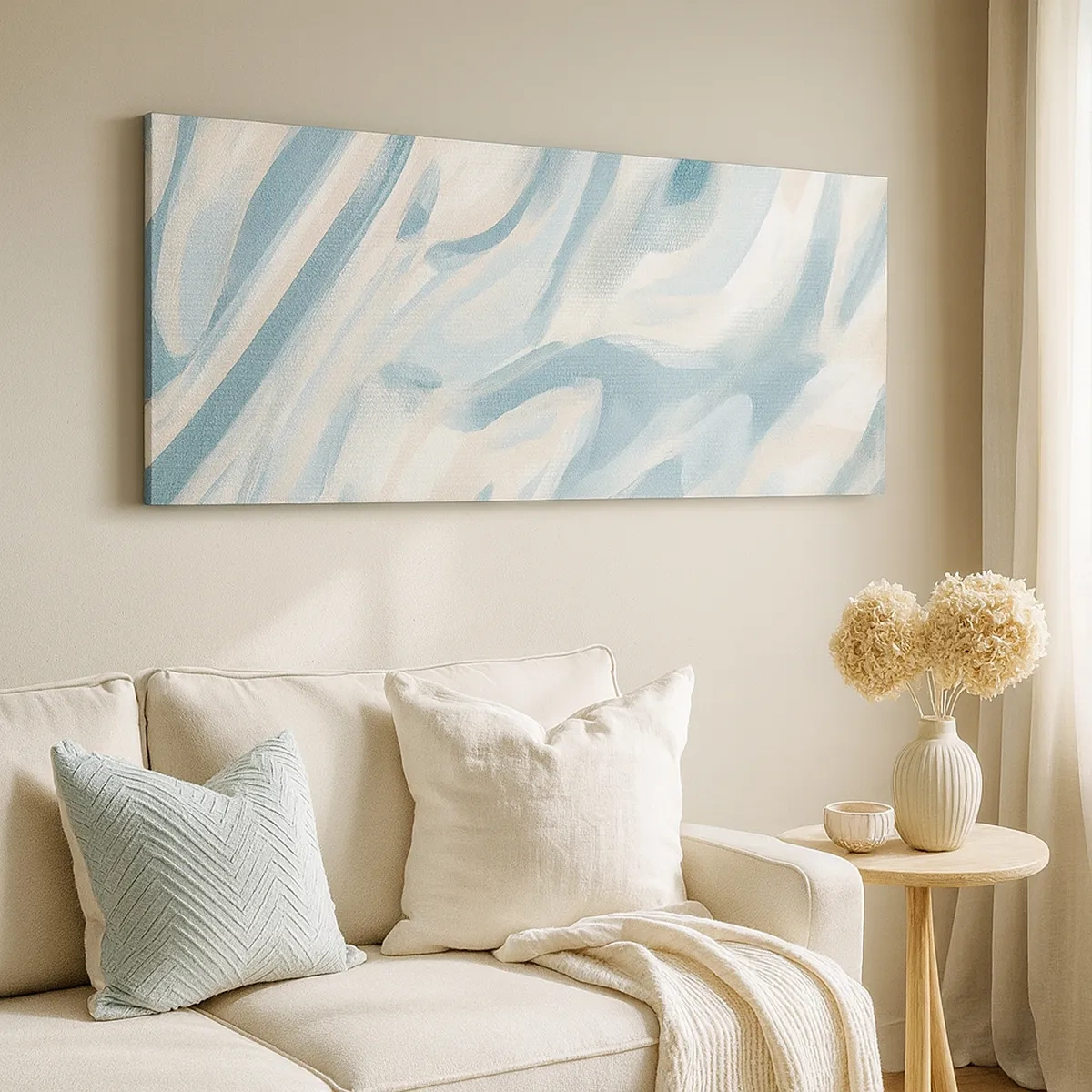 Lærredstryk - Billede på lærred - Forårsbriser - 30x30 cm