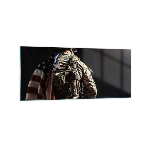 Billede på glas - Det er grunden til, at - 120x50 cm