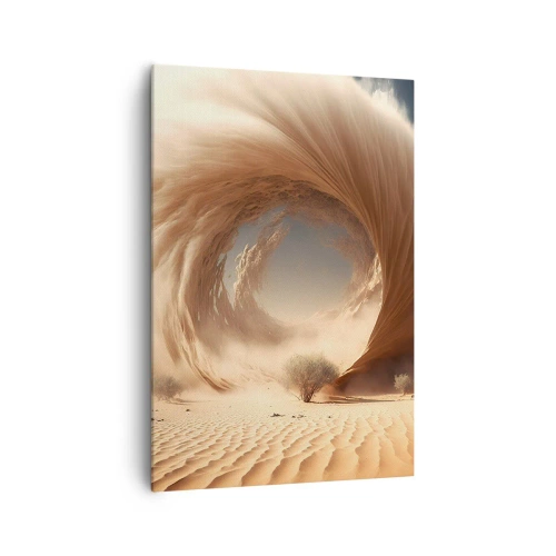 Lærredstryk - Billede på lærred - Åben portal - 70x100 cm