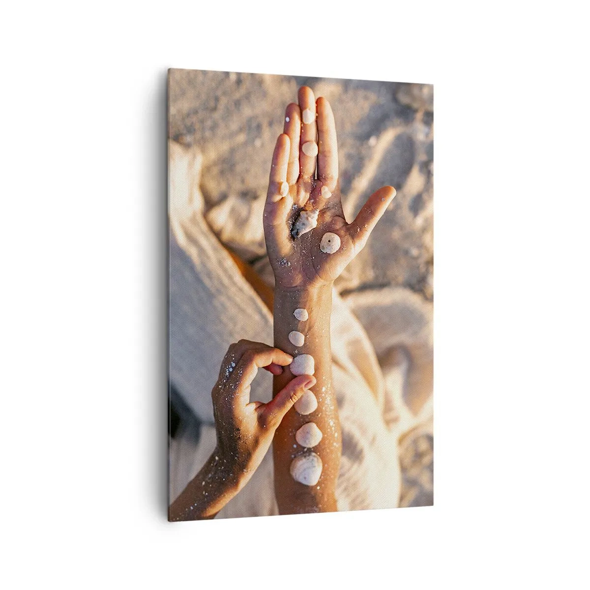 Lærredstryk - Billede på lærred - Skønhed inden for rækkevidde - 80x120 cm