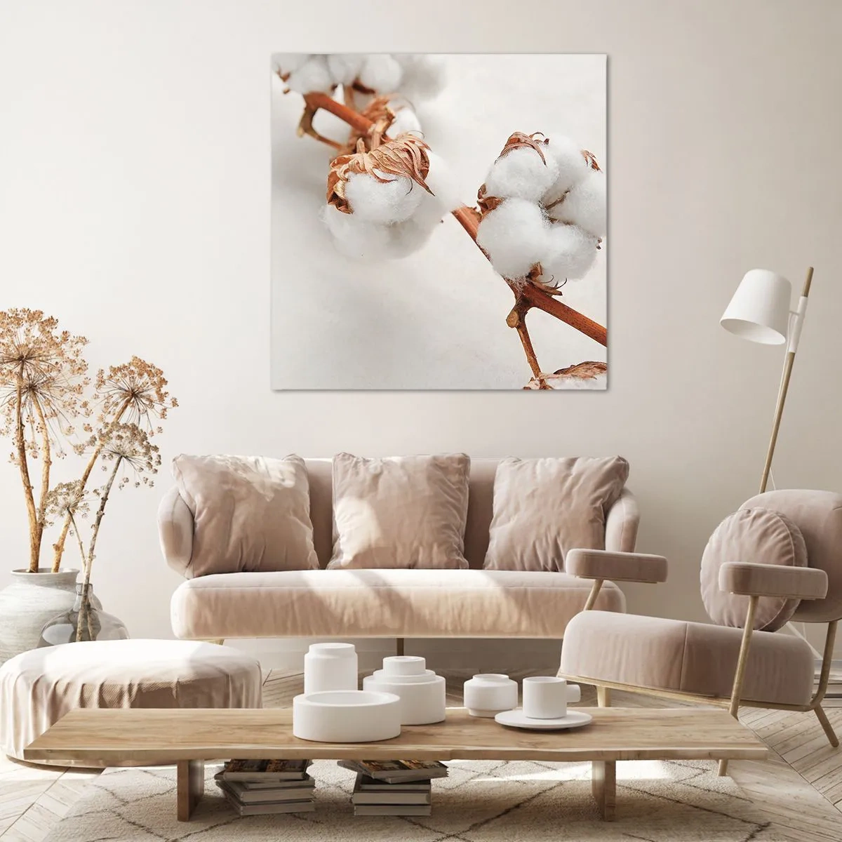 Lærredstryk - Billede på lærred - Bare kramme - 70x70 cm