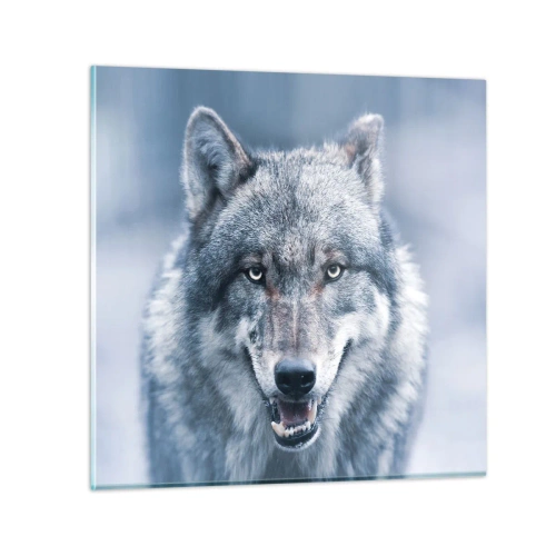 Billede på glas - Vil du tage udfordringen op? - 30x30 cm