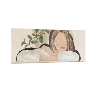 Billede på glas - Sydstaternes skønhed - 100x40 cm