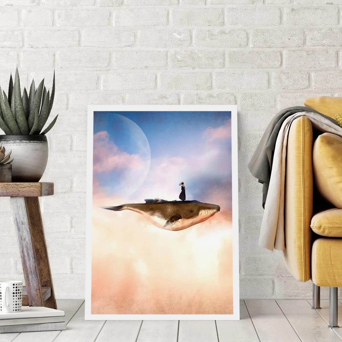 Plakat - En surrealistisk rejse - 50x70 cm