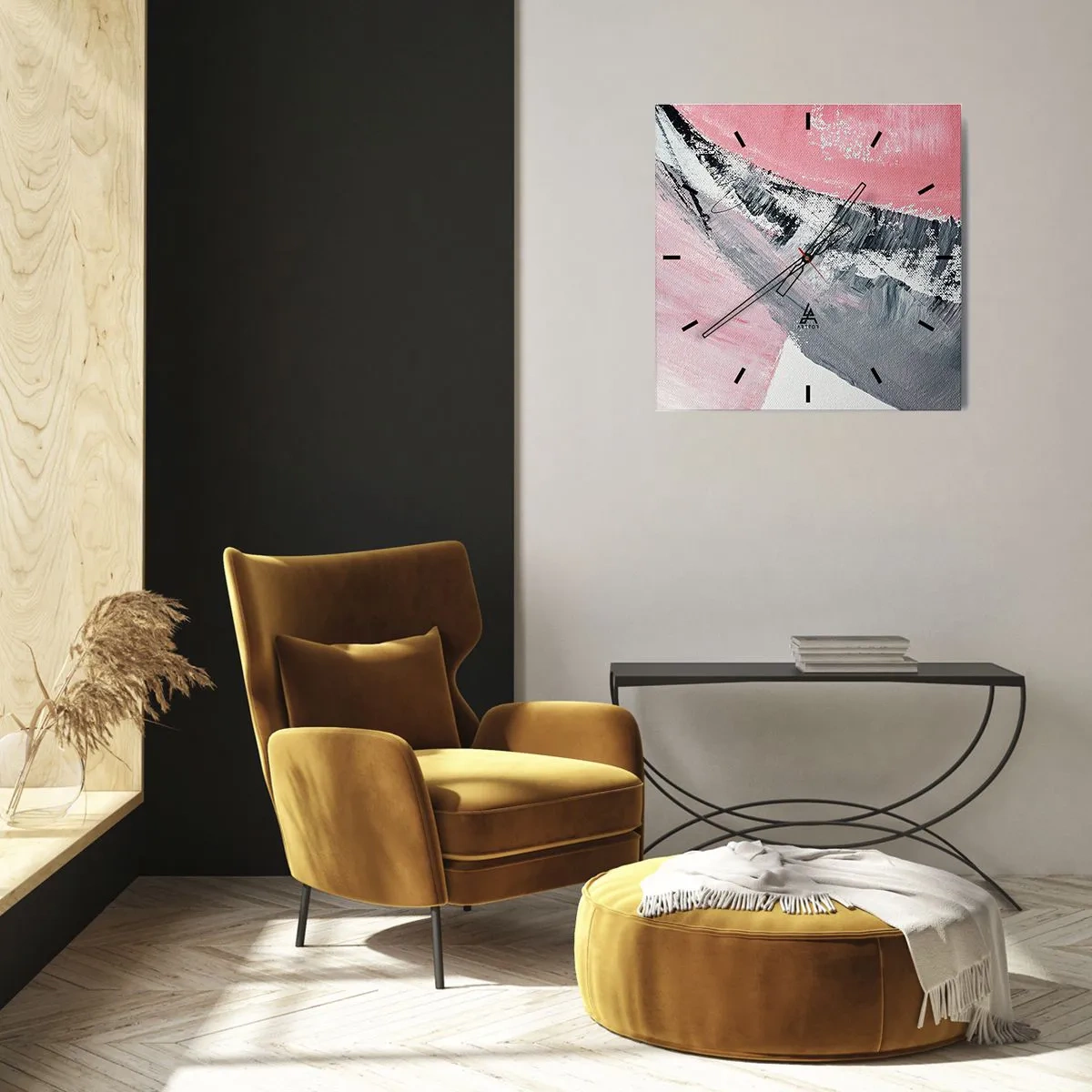 Vægur, Uret - Matchende sammensætning - 30x30 cm