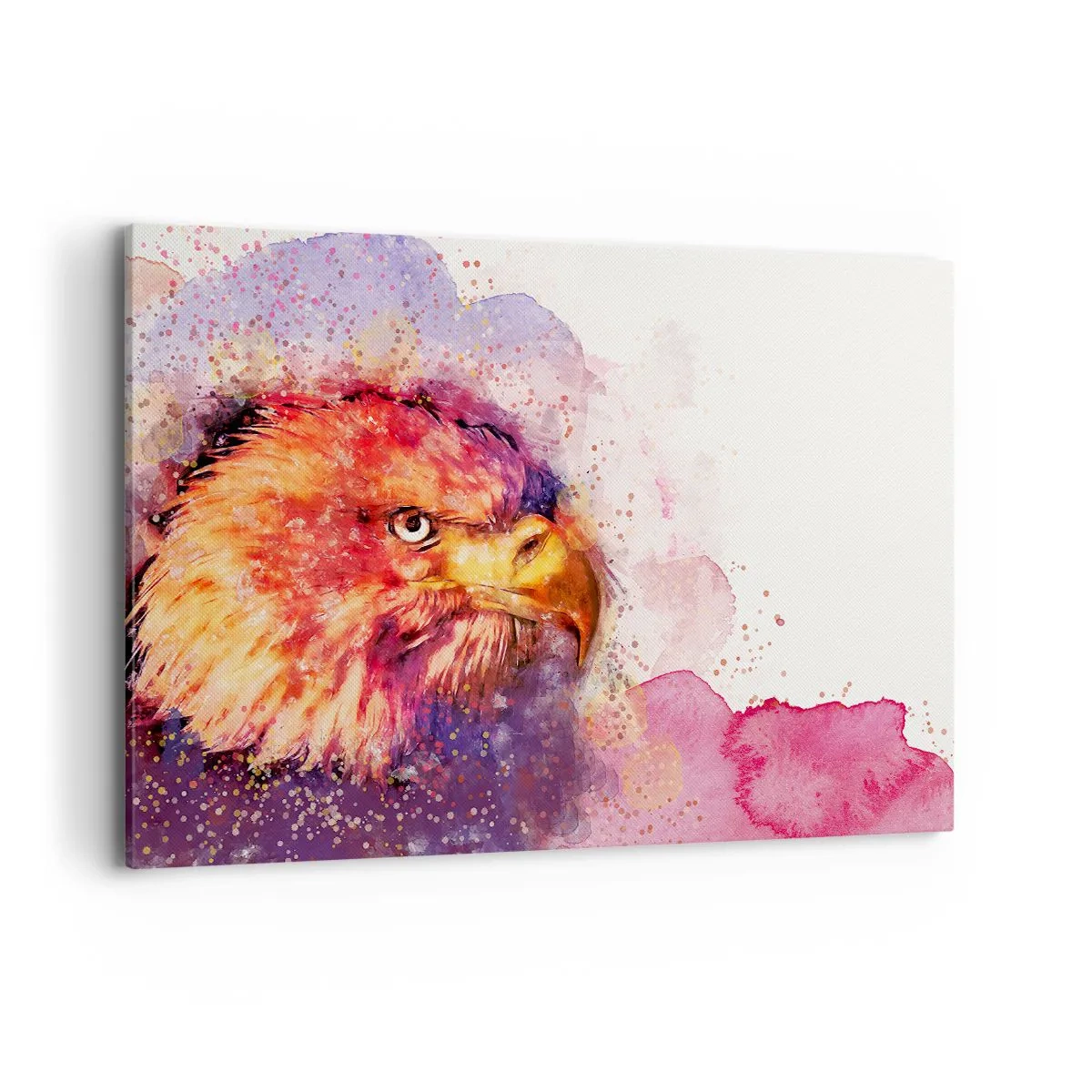 Lærredstryk - Billede på lærred - Du vil ikke vide, hvad jeg tænker på - 120x80 cm