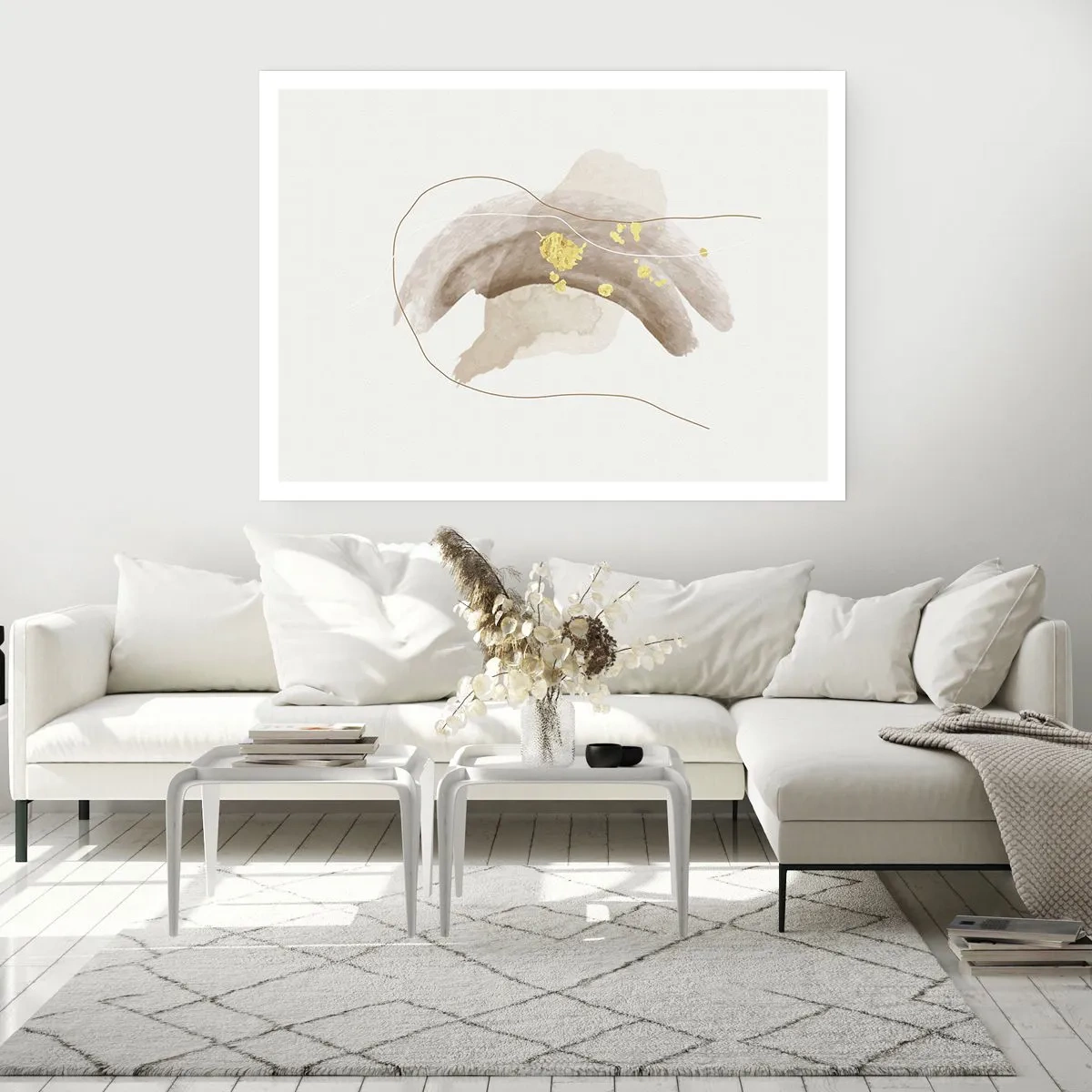 Plakat - Mødt i rummet - 70x50 cm