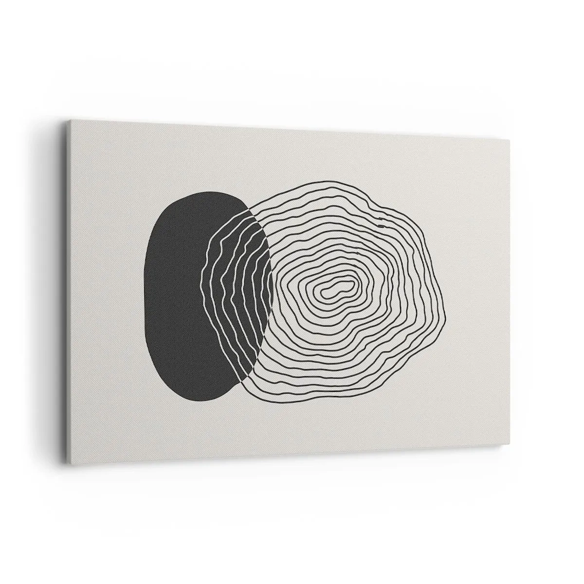 Lærredstryk - Billede på lærred - Varighed og vibration - 120x80 cm