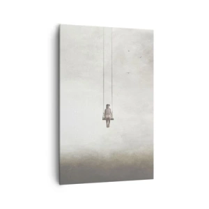 Lærredstryk - Billede på lærred - Barnet i os selv - 80x120 cm