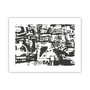 Plakat - Orden eller kaos? - 40x30 cm