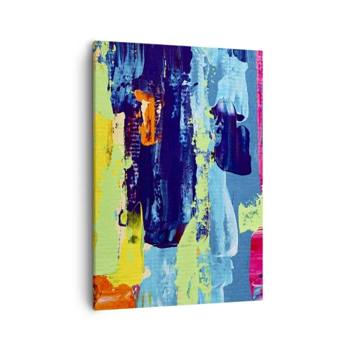 Lærredstryk - Billede på lærred - Livet er smukt! - 50x70 cm