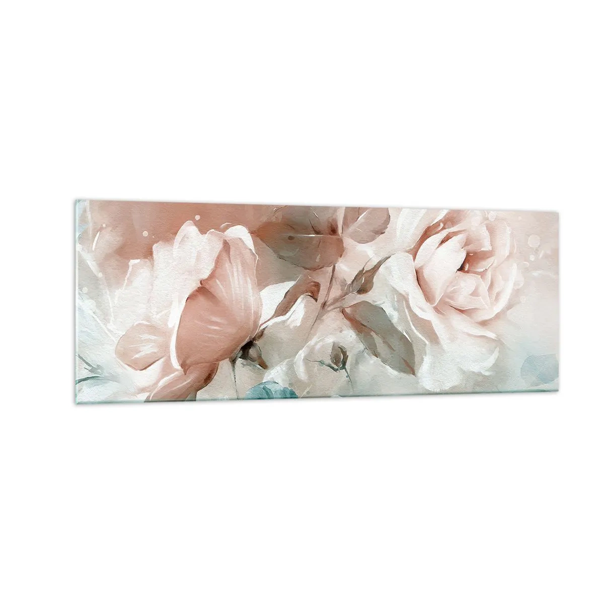 Billede på glas - Den romantiske ånd - 140x50 cm