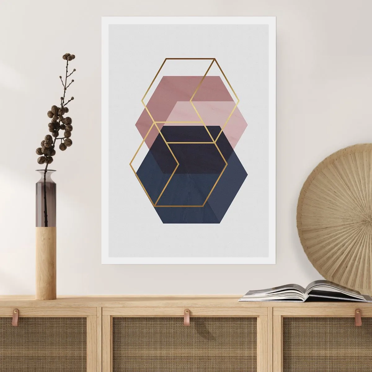 Plakat - Styrken ved enkelhed - 70x100 cm