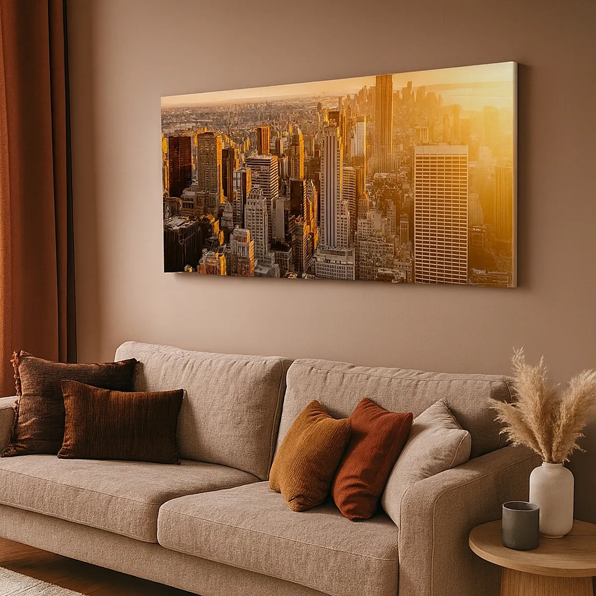 Lærredstryk - Billede på lærred - At vokse i solen - 30x30 cm