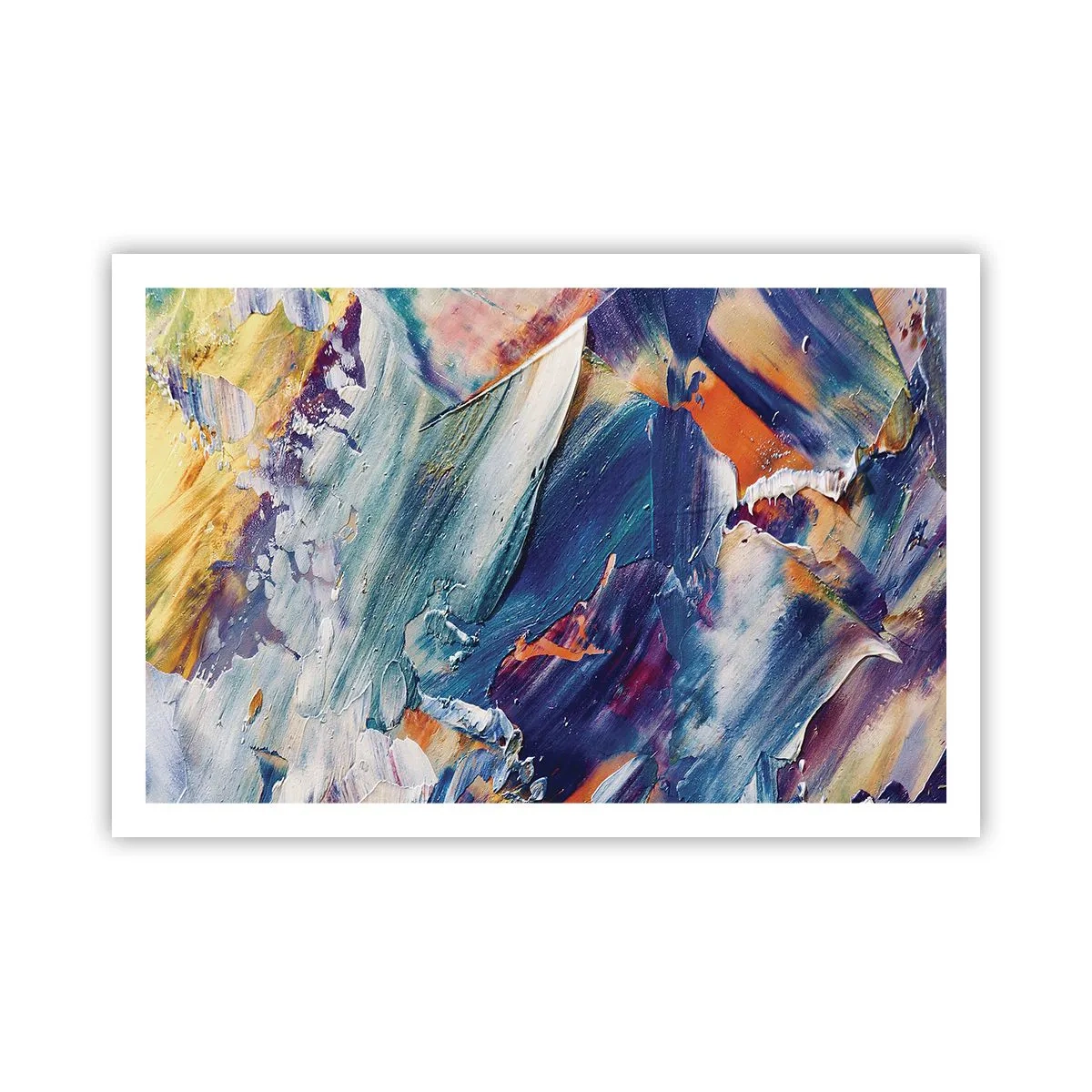 Plakat - Forvirring af farver - 91x61 cm