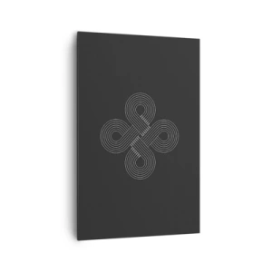 Lærredstryk - Billede på lærred - I den keltiske ånd - 80x120 cm