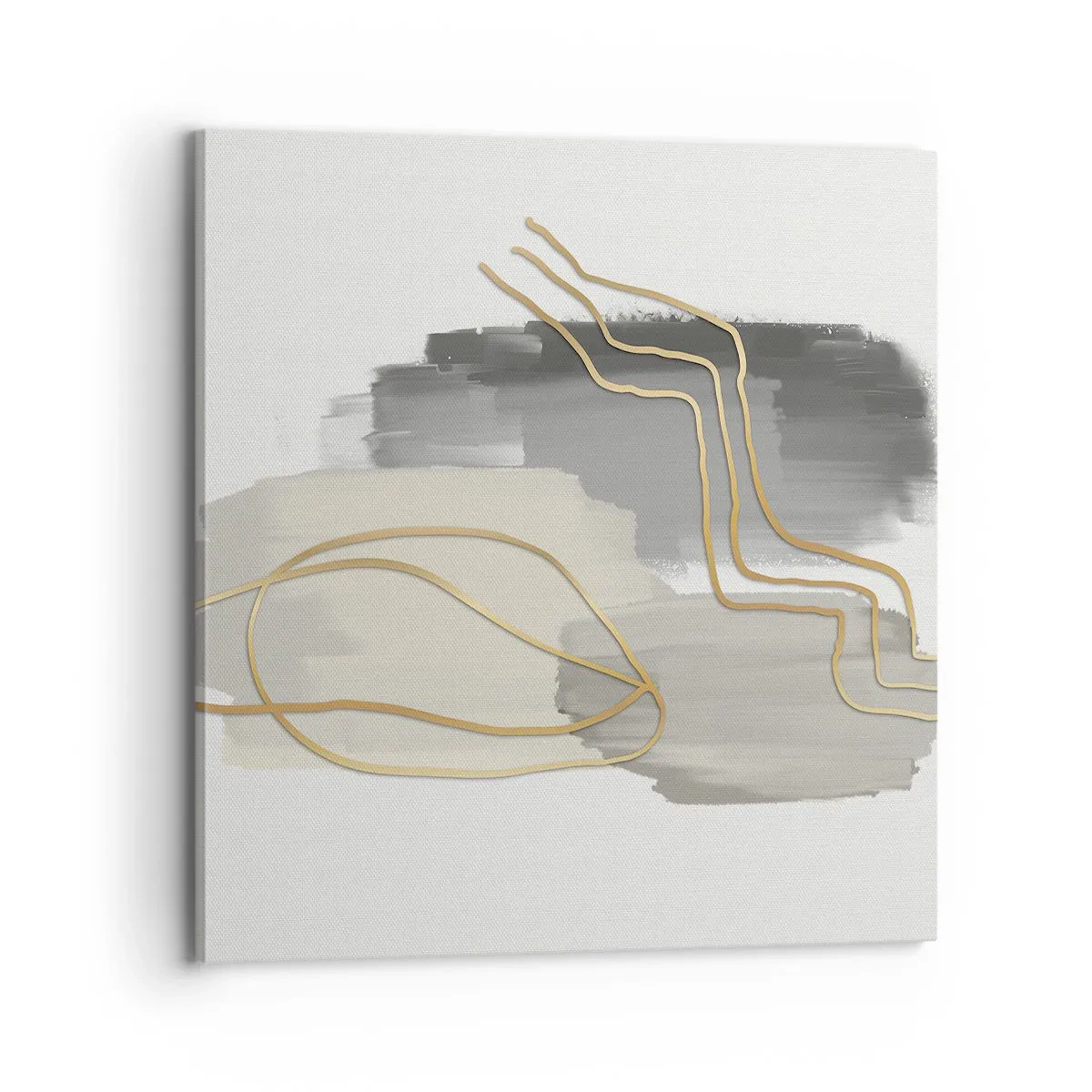 Lærredstryk - Billede på lærred - Vedholdenhed og bevægelse - 70x70 cm