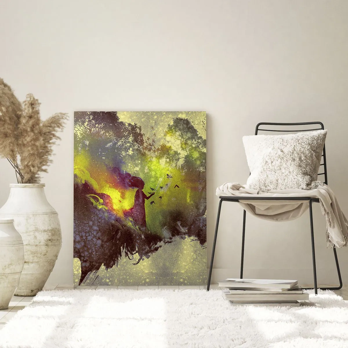 Billede på glas - Moder Natur - 80x120 cm