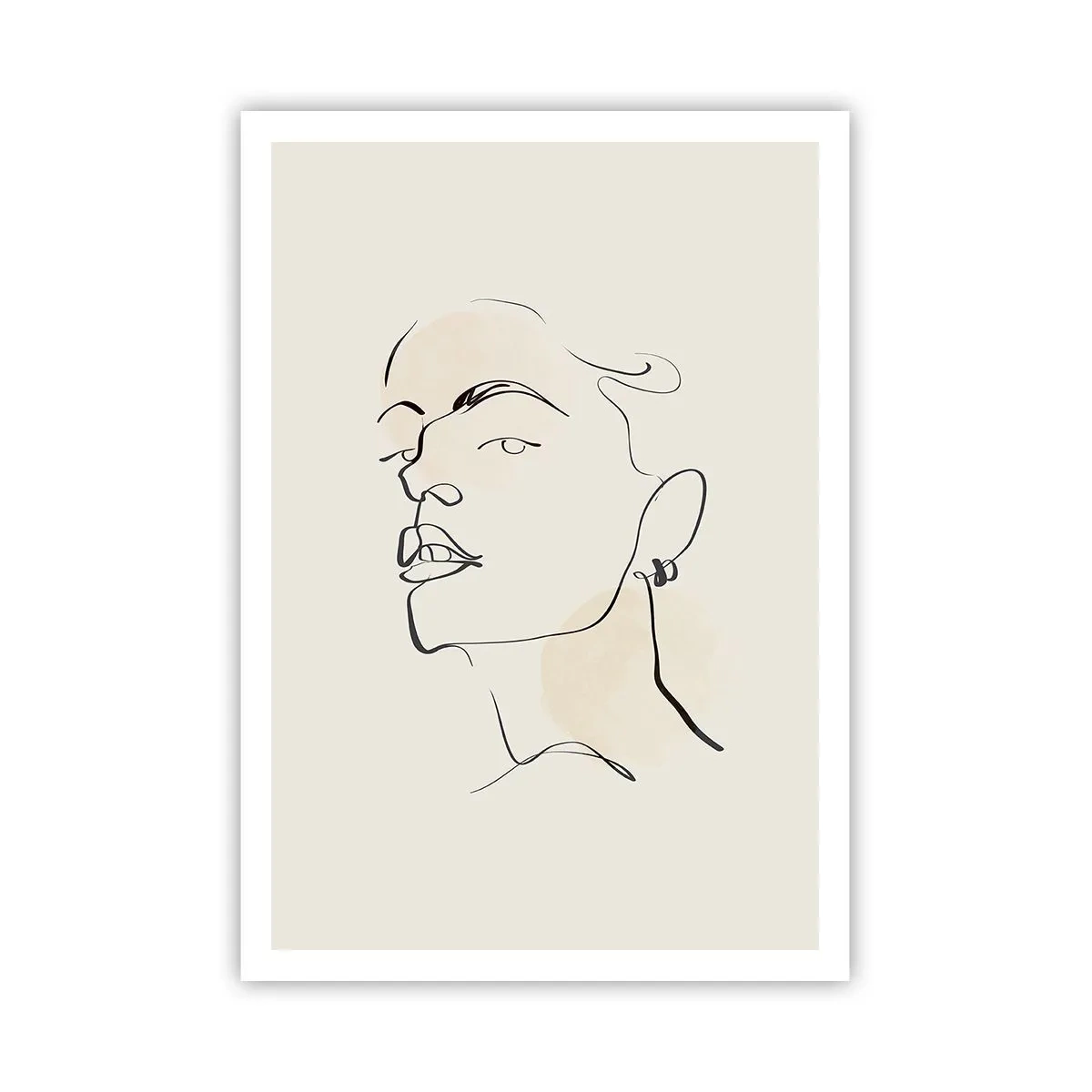 Plakat - Et stolt blik - 70x100 cm