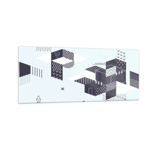 Billede på glas - I matematikkens sjæl - 100x40 cm