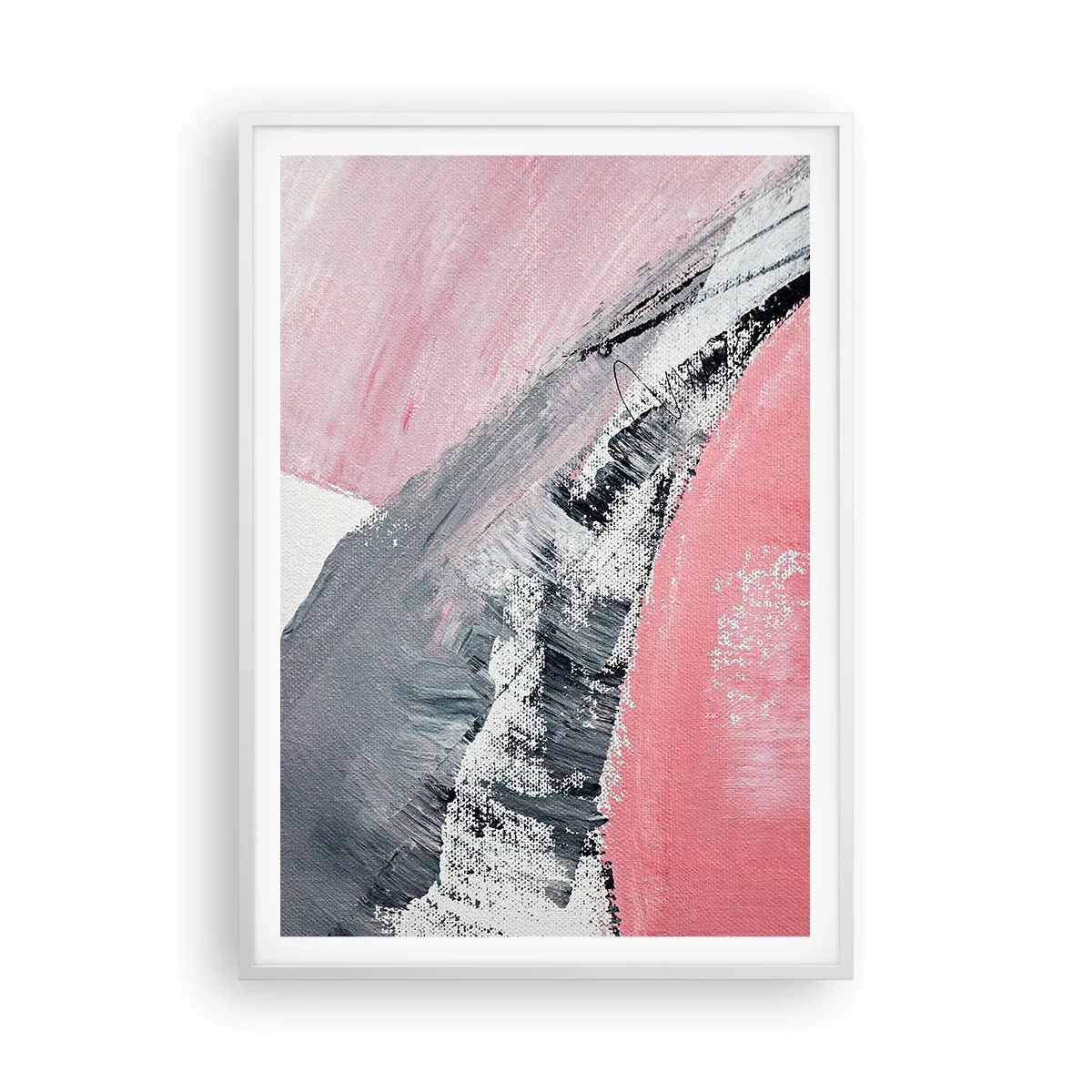 Plakat i hvid ramme - Matchende sammensætning - 70x100 cm