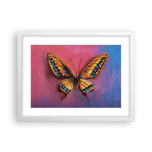 Plakat i hvid ramme - Naturens juvel - 40x30 cm