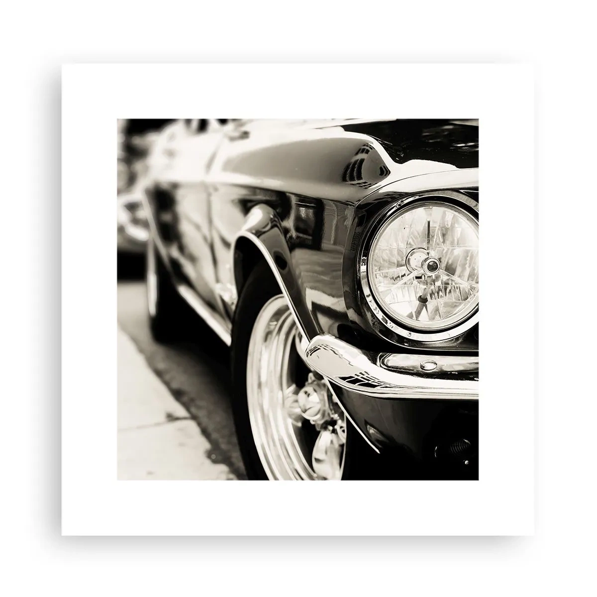 Plakat - Vedvarende glans - 30x30 cm