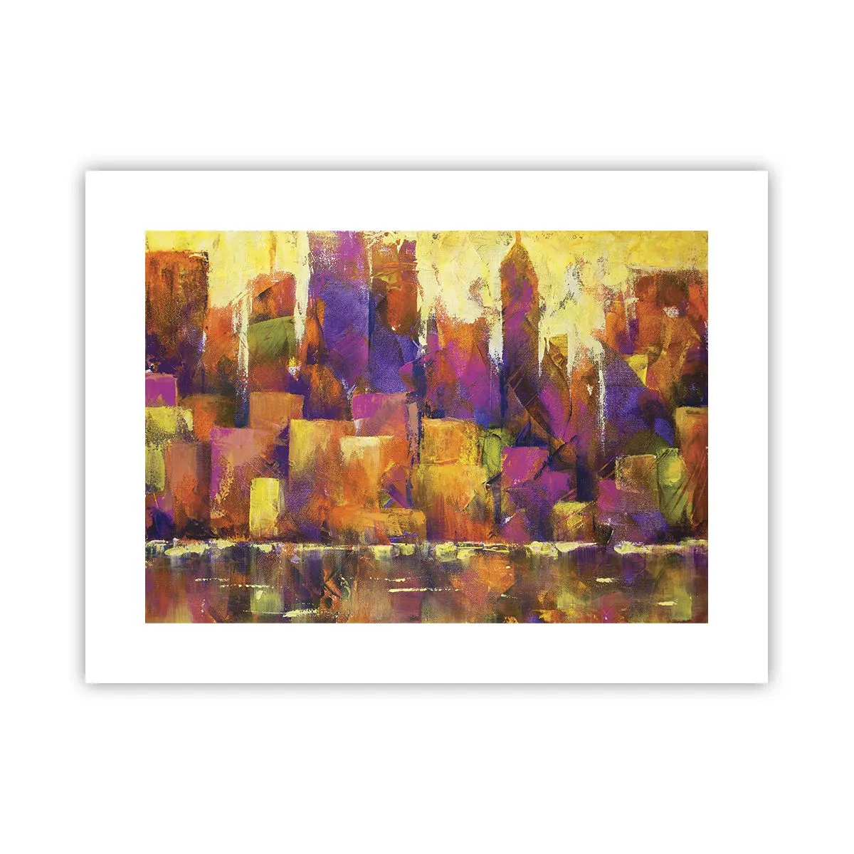 Plakat - Metropolitansk sammensætning - 40x30 cm