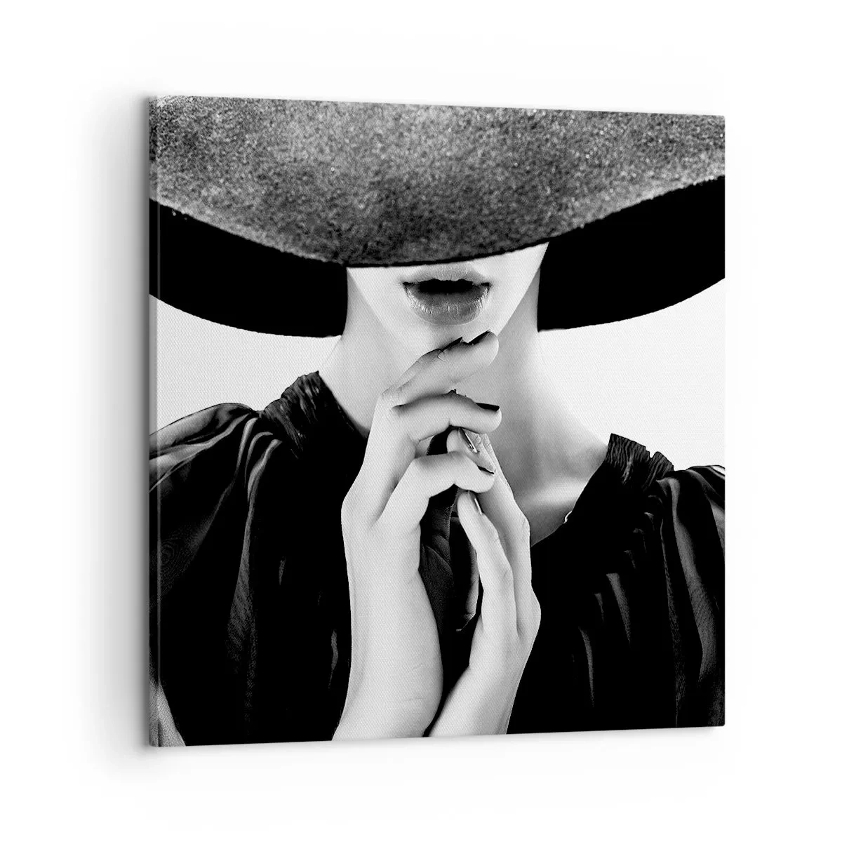 Lærredstryk - Billede på lærred - Usynlig skønhed - 60x60 cm