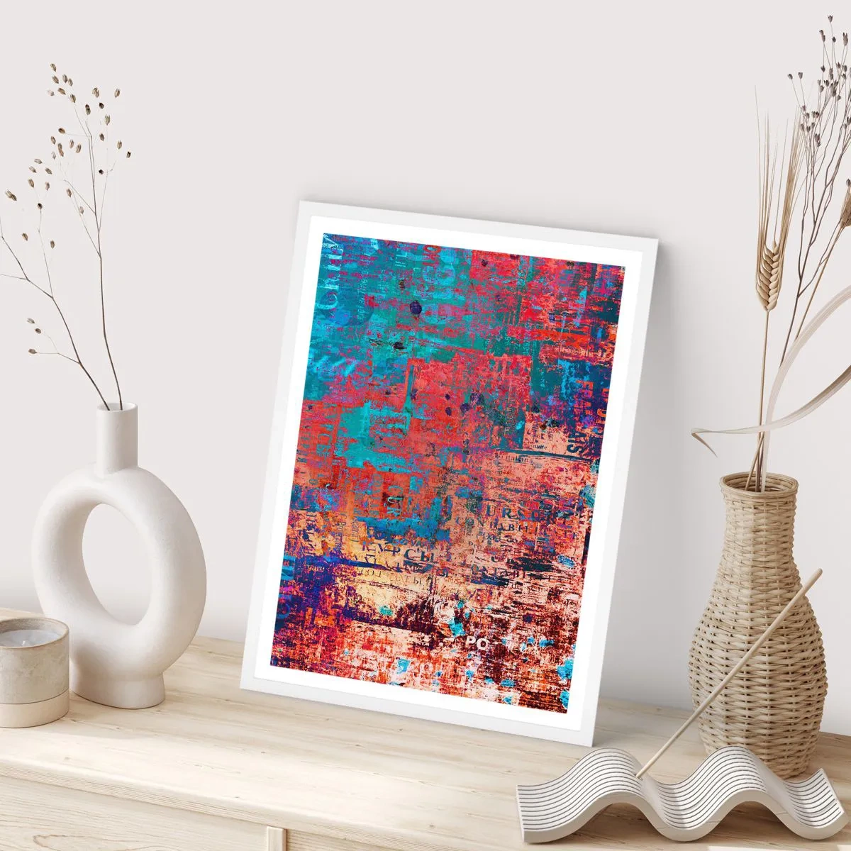 Plakat i hvid ramme - Hukommelse og glemsel - 50x70 cm