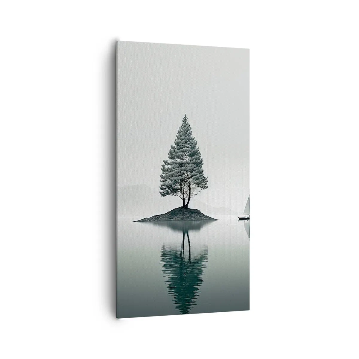 Lærredstryk - Billede på lærred - En drøm - 65x120 cm