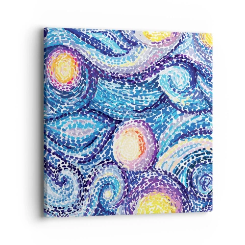 Lærredstryk - Billede på lærred - Fra et maleri af van Gogh - 40x40 cm