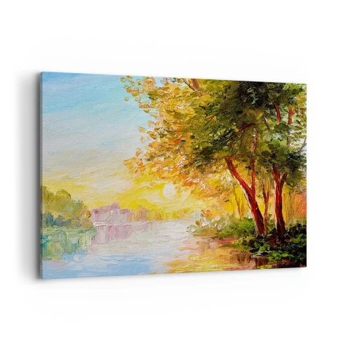 Lærredstryk - Billede på lærred - Et in Arcadia ego - 100x70 cm