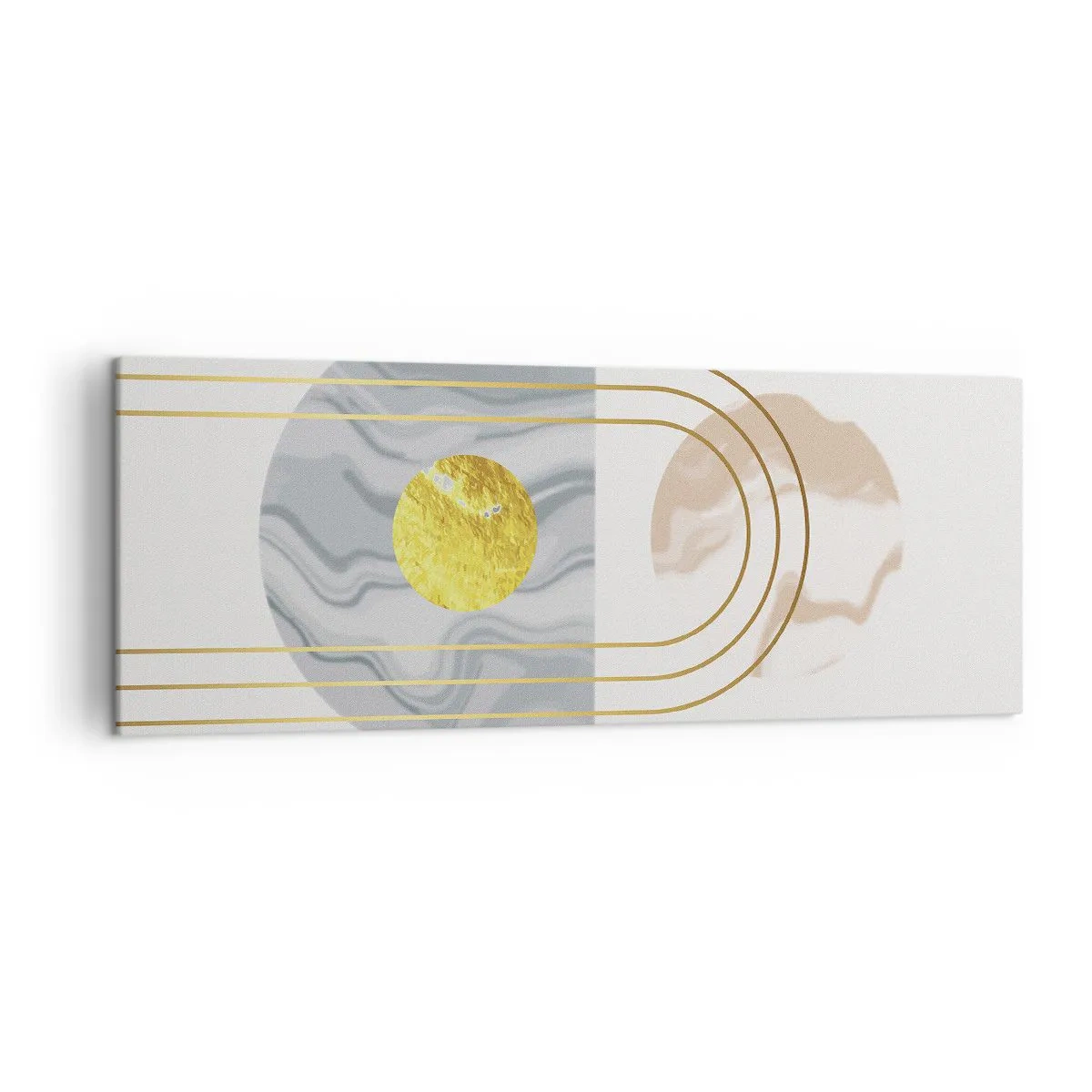 Lærredstryk - Billede på lærred - Lysstyrke og udstråling - 140x50 cm