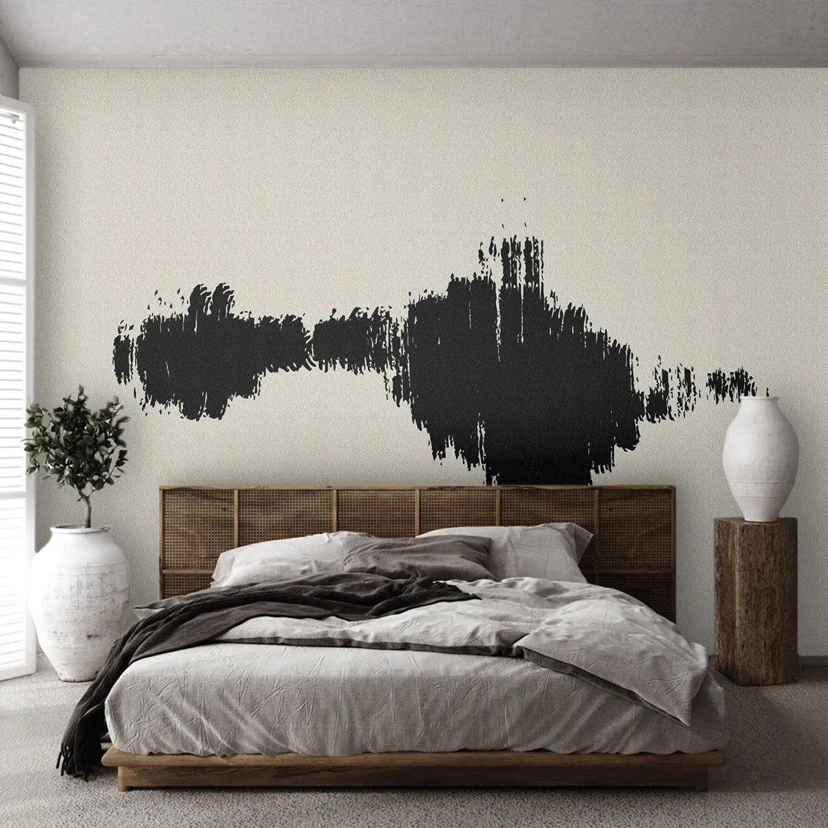 Fototapet Selvklæbende Deluxe Sticker - Fantasiens vibrationer - Nutidige, Abstraktion, skandinavisk - 250x175 cm