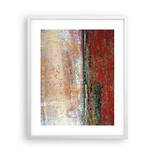 Plakat i hvid ramme - Måske er det havet - 40x50 cm