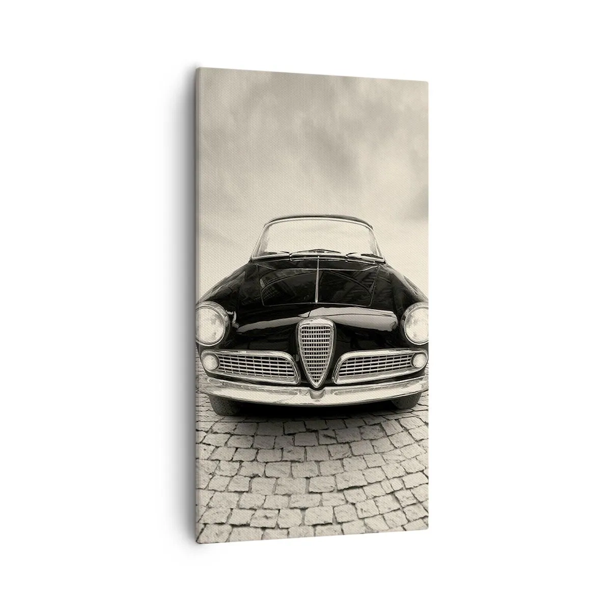 Lærredstryk - Billede på lærred - Og hvordan kan man ikke elske mig? - 55x100 cm