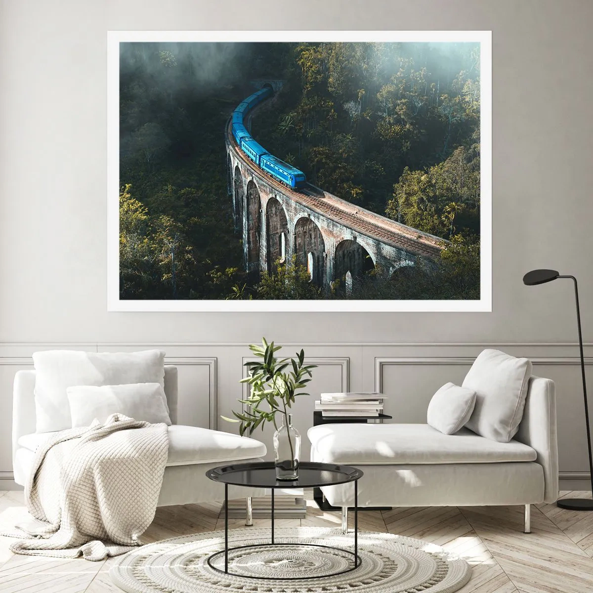 Plakat - Tog til naturen - 91x61 cm