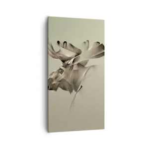 Lærredstryk - Billede på lærred - Den blide kraft af ro - 55x100 cm