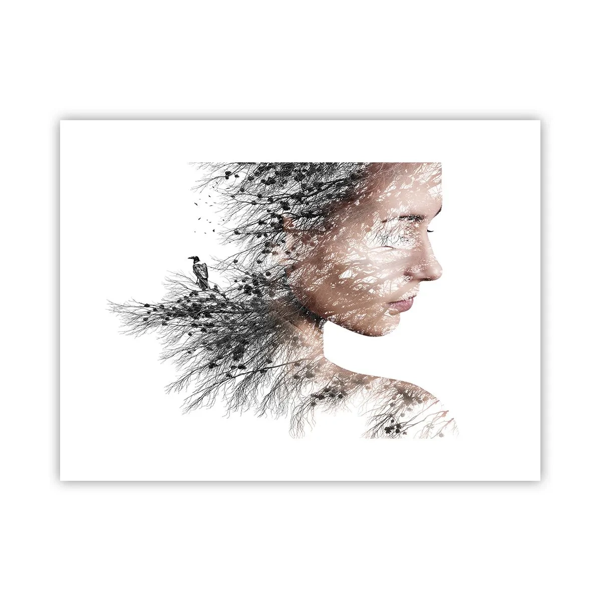 Plakat - Skovens ånd - 40x30 cm