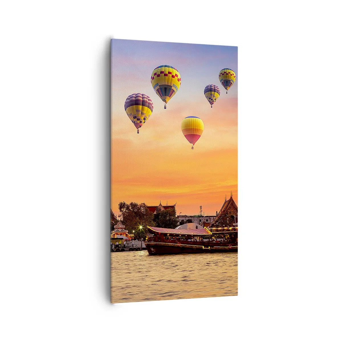 Lærredstryk - Billede på lærred - Det er her, eventyrene bliver født - 65x120 cm